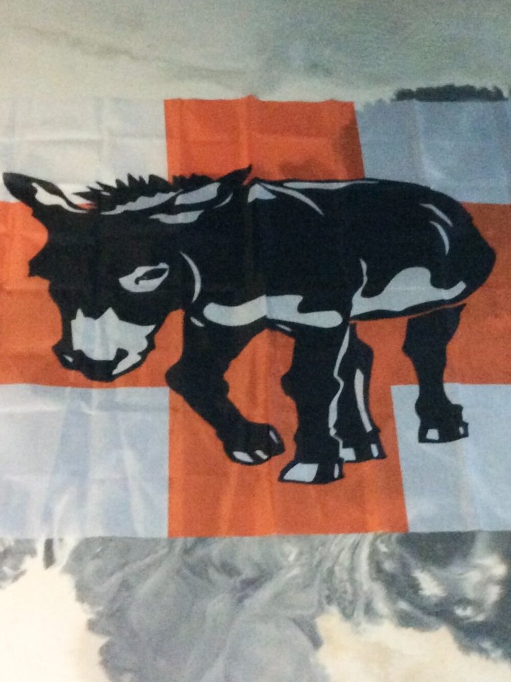 Peaceful Valley Donkey Rescue Flag
